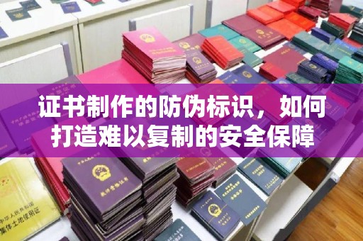 宣化证书制作的防伪标识，如何打造难以复制的安全保障